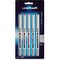 Uni-Ball Vision Acid-Free Waterproof Roller Ball Pen, 0.7 mm Fine Tip, Assorted Color, Pack of 5